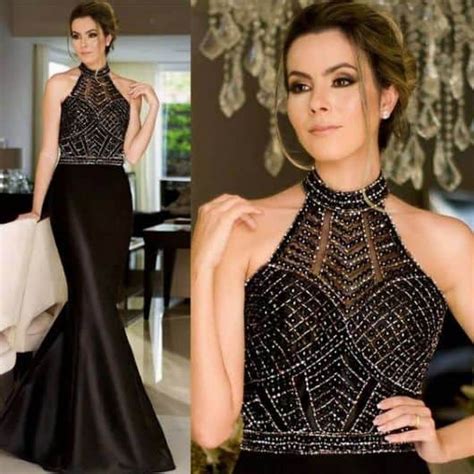 Vestido de formatura preto: mais de 50 modelos para .